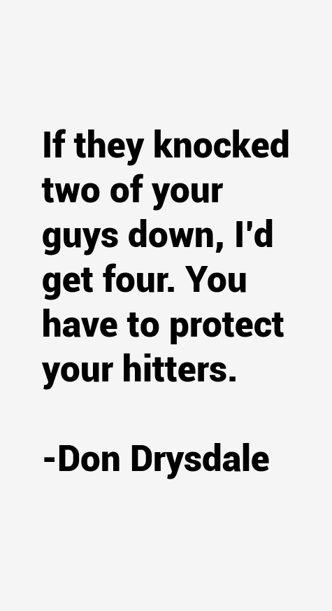 Don Drysdale Quotes