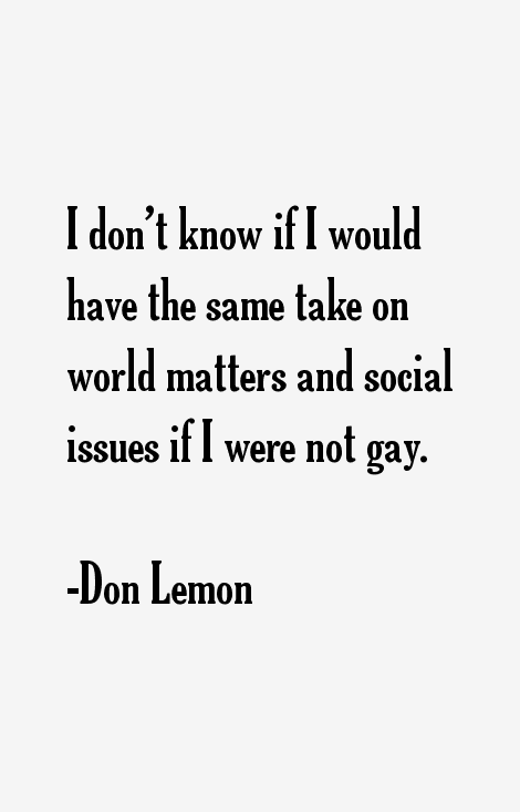 Don Lemon Quotes