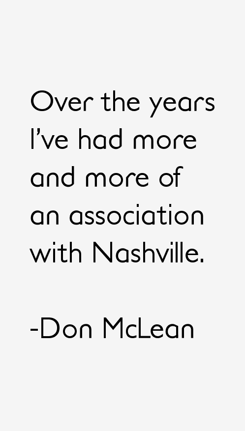 Don McLean Quotes