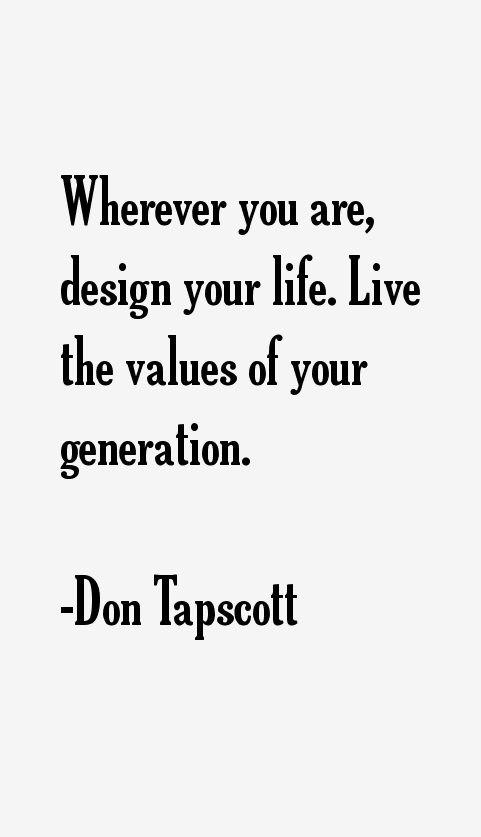 Don Tapscott Quotes