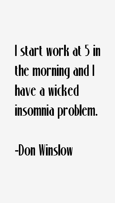 Don Winslow Quotes