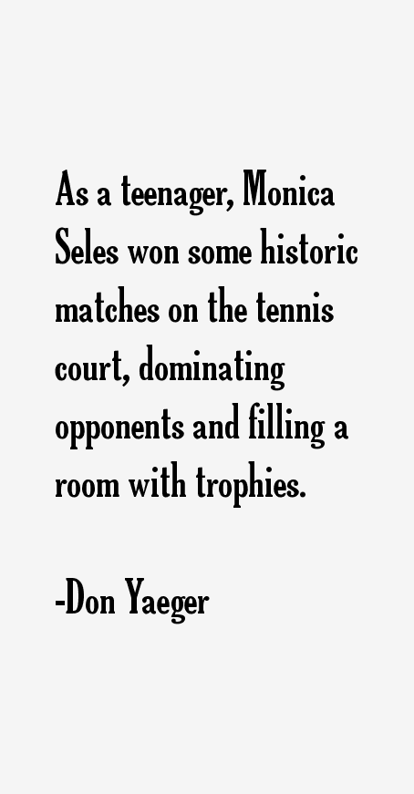 Don Yaeger Quotes