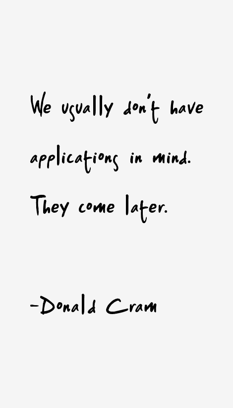 Donald Cram Quotes