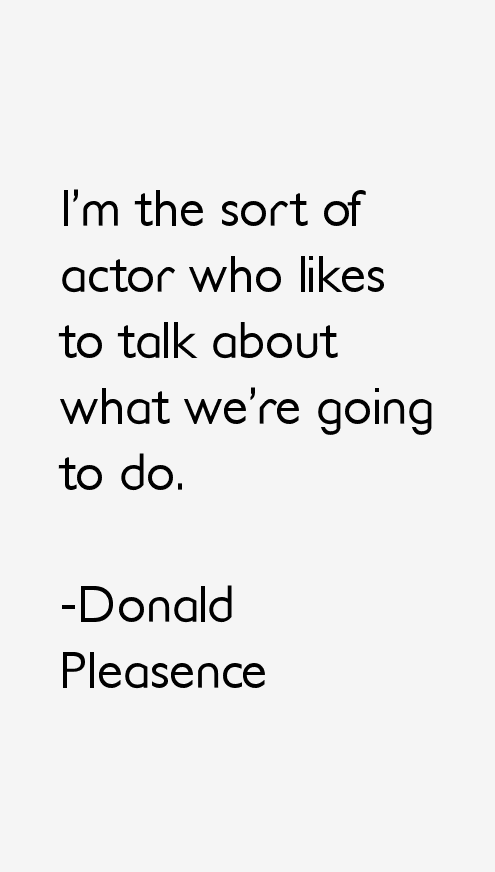 Donald Pleasence Quotes