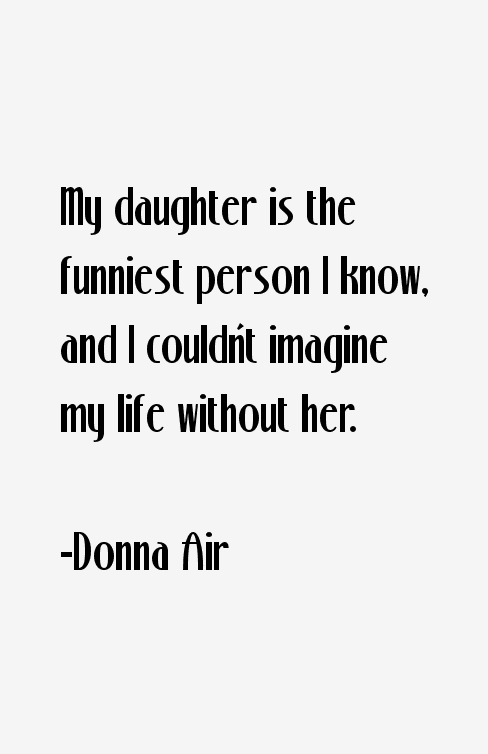 Donna Air Quotes
