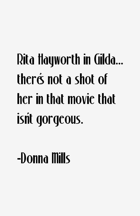 Donna Mills Quotes