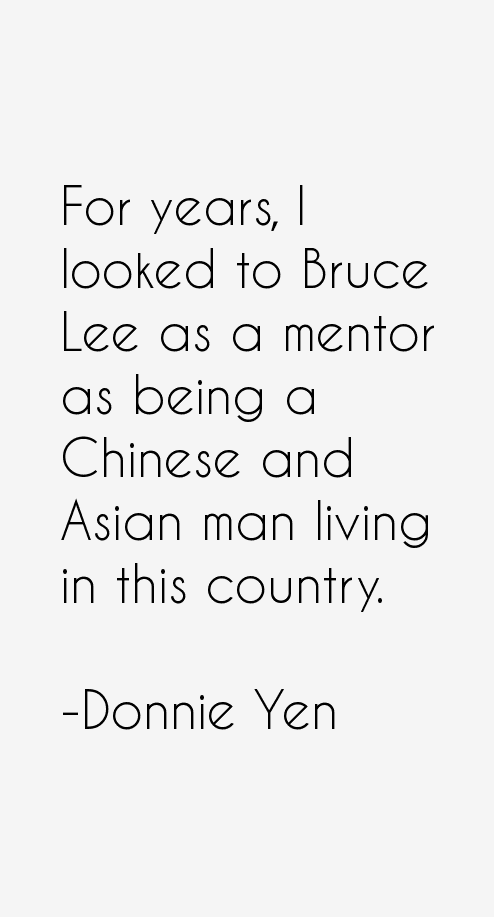 Donnie Yen Quotes