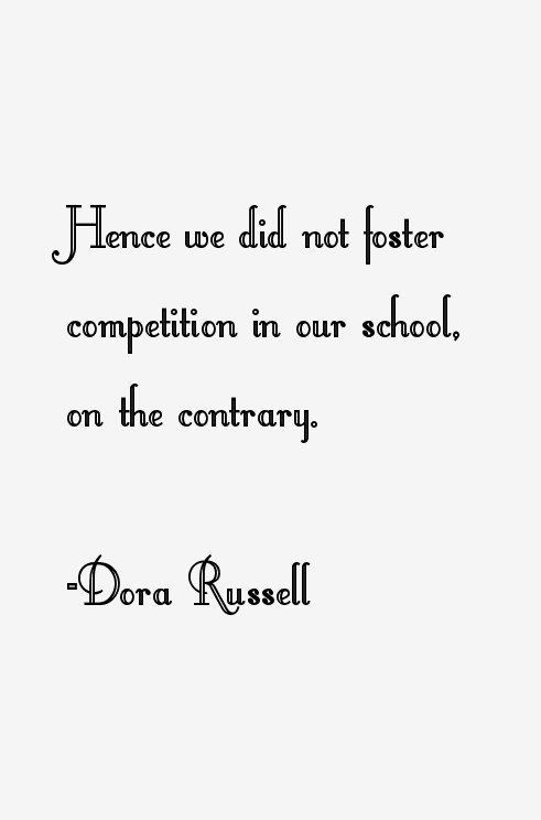 Dora Russell Quotes