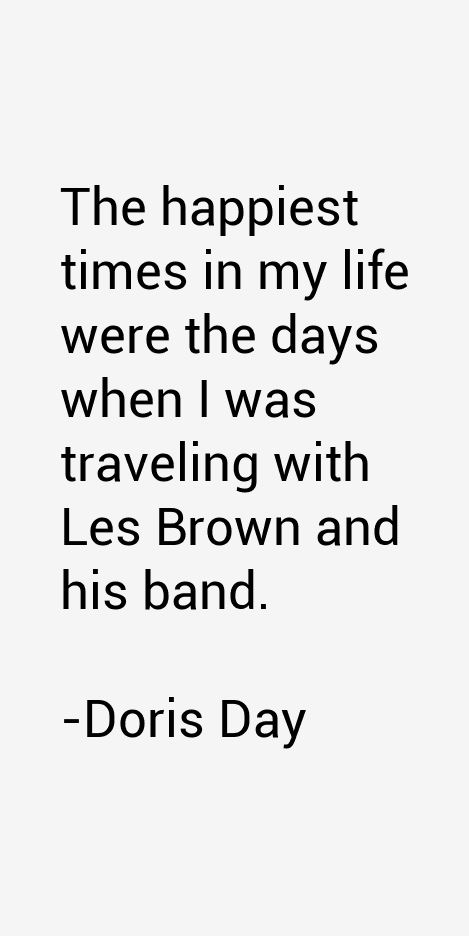 Doris Day Quotes