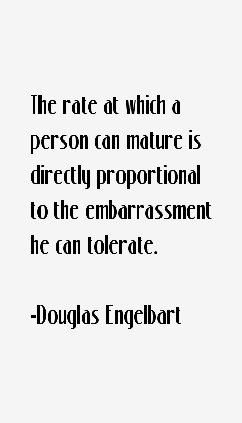 Douglas Engelbart Quotes