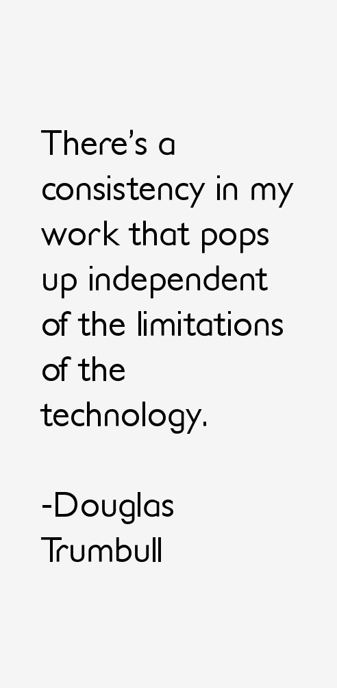 Douglas Trumbull Quotes
