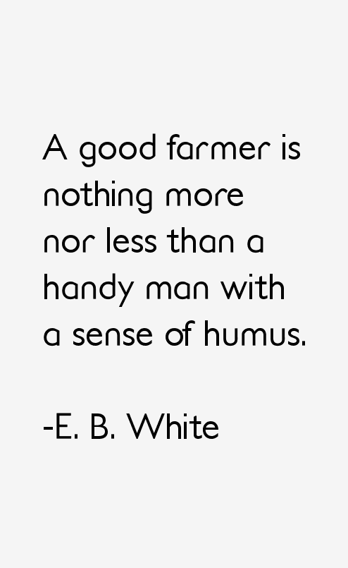 E. B. White Quotes