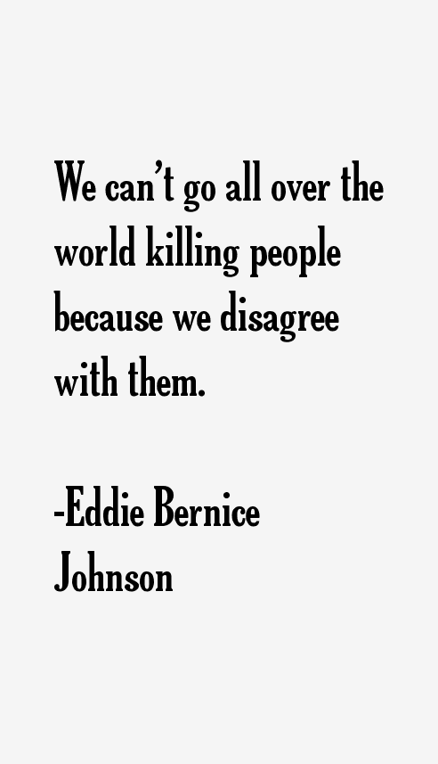 Eddie Bernice Johnson Quotes