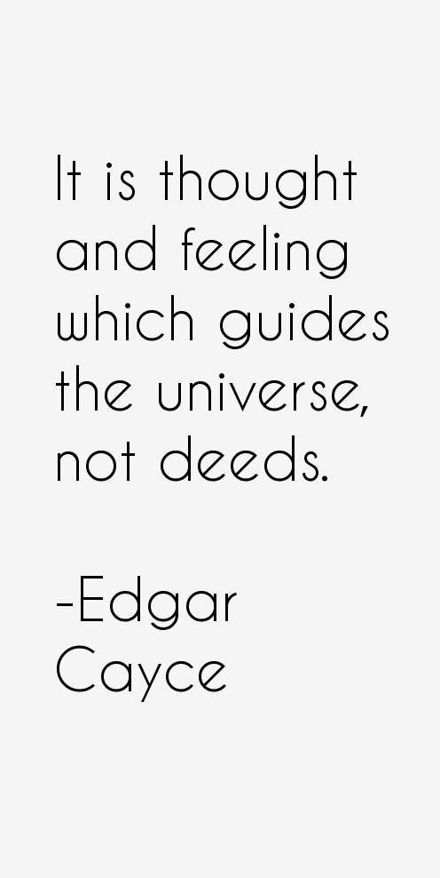Edgar Cayce Quotes