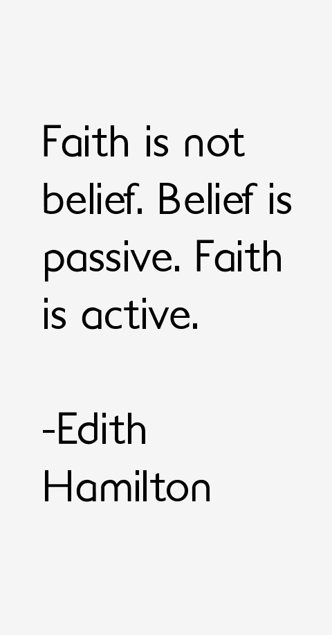 Edith Hamilton Quotes