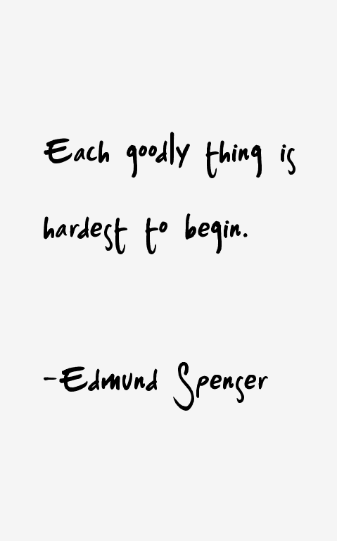 Edmund Spenser Quotes
