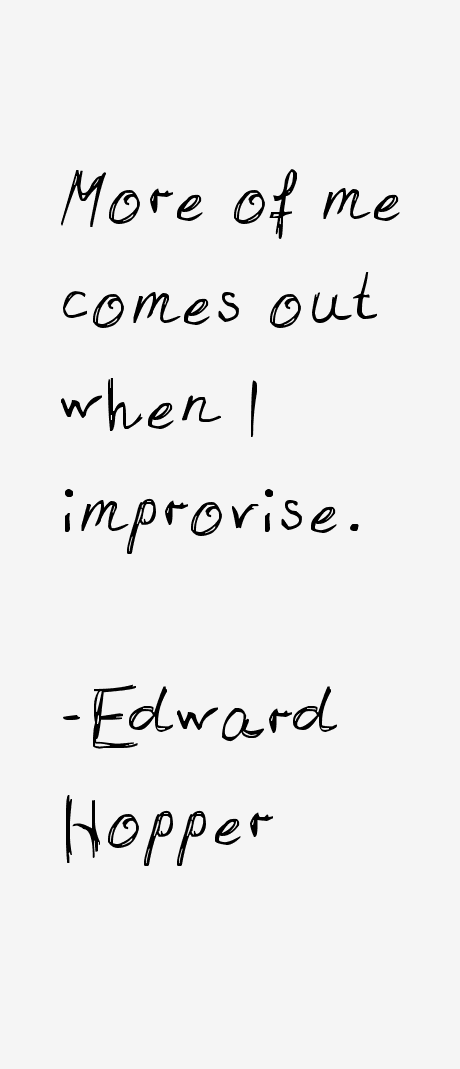 Edward Hopper Quotes