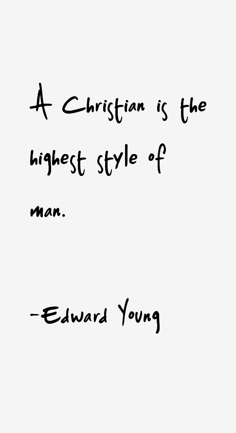 Edward Young Quotes