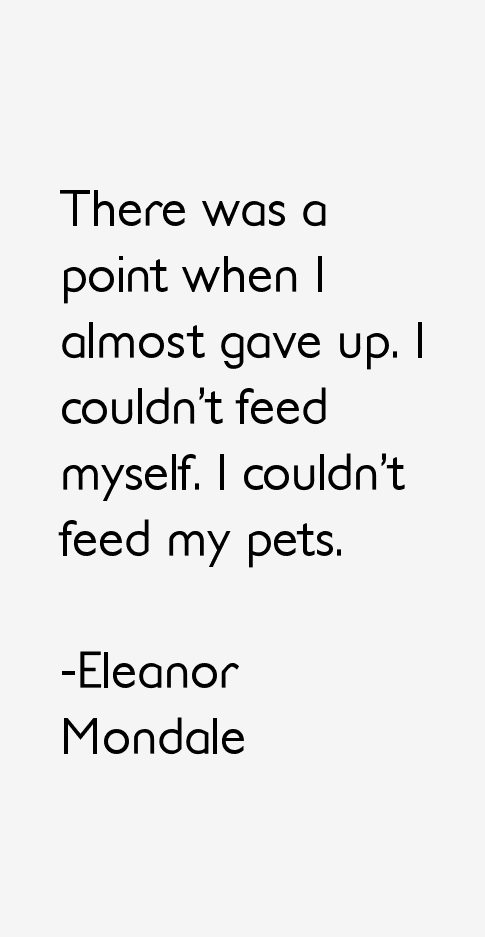 Eleanor Mondale Quotes