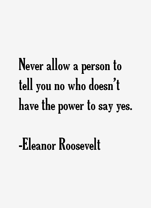Eleanor Roosevelt Quotes