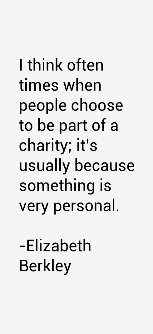 Elizabeth Berkley Quotes