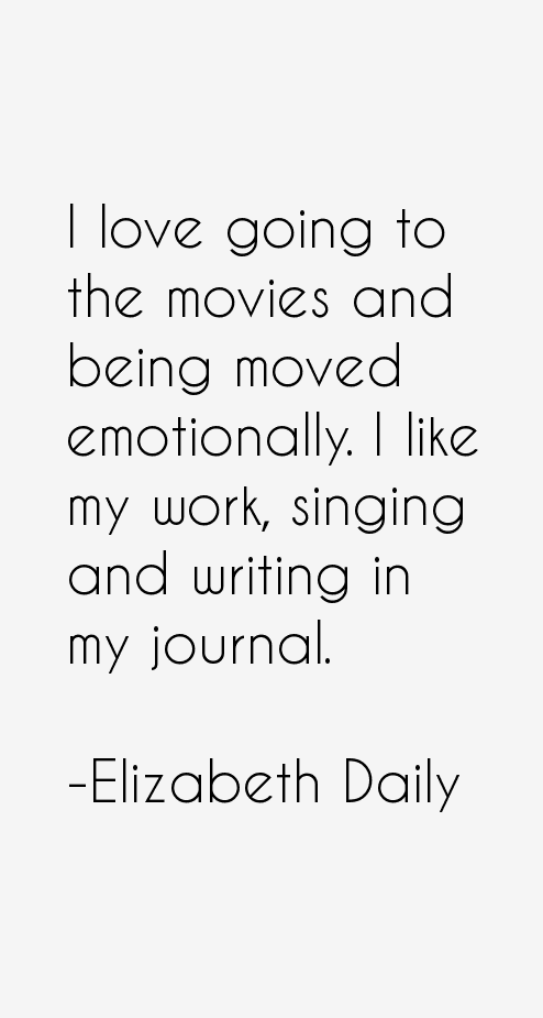 Elizabeth Daily Quotes