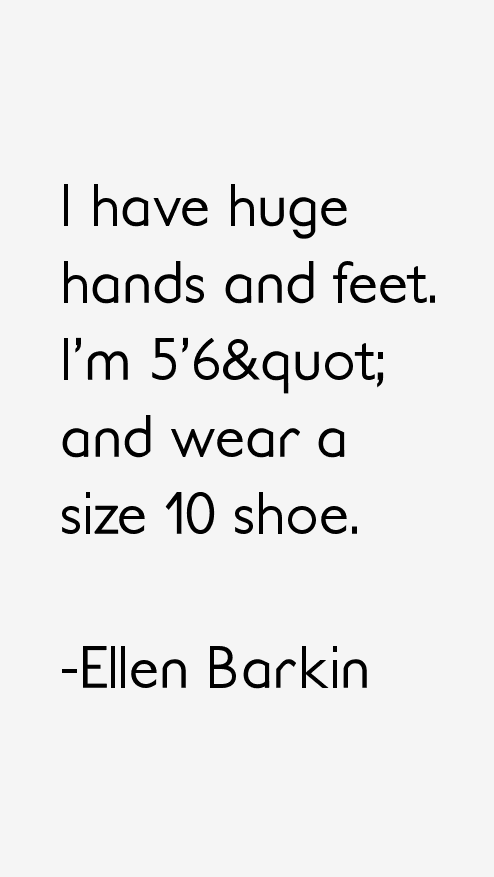 Ellen Barkin Quotes
