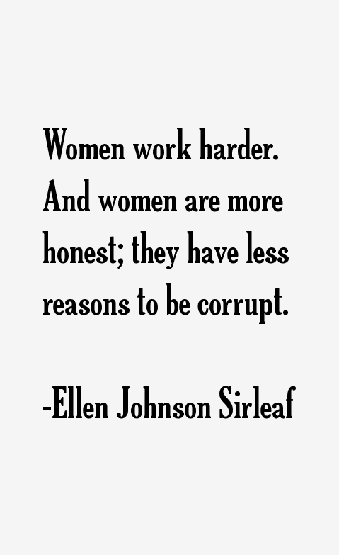 Ellen Johnson Sirleaf Quotes