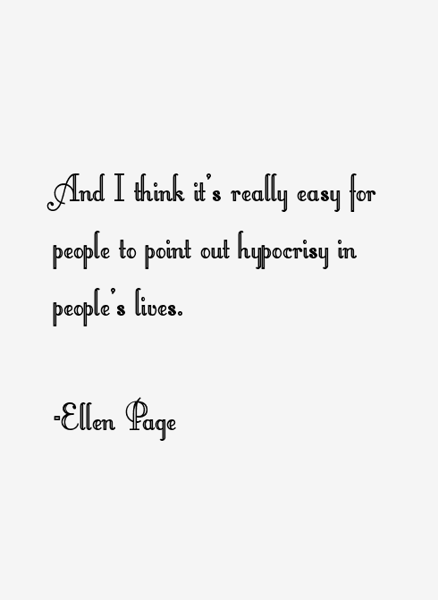 Ellen Page Quotes