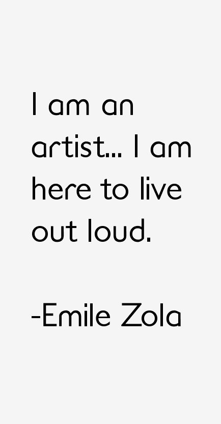 Emile Zola Quotes