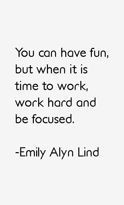 Emily Alyn Lind Quotes