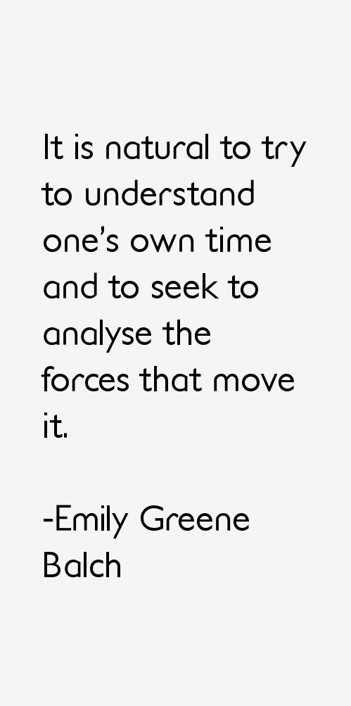 Emily Greene Balch Quotes