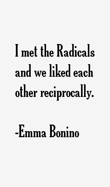 Emma Bonino Quotes