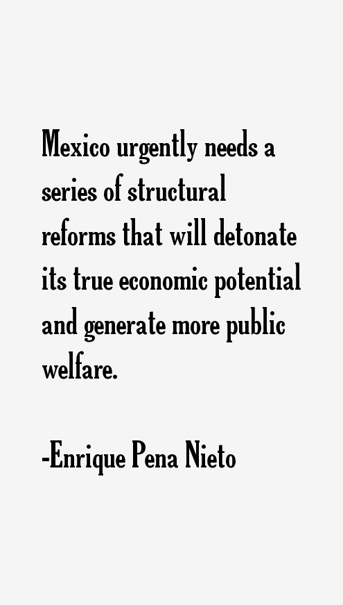 Enrique Pena Nieto Quotes