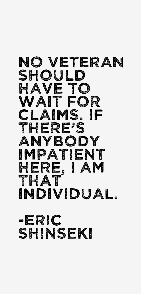 Eric Shinseki Quotes