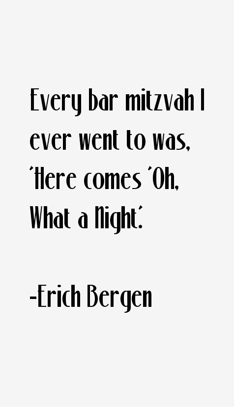 Erich Bergen Quotes
