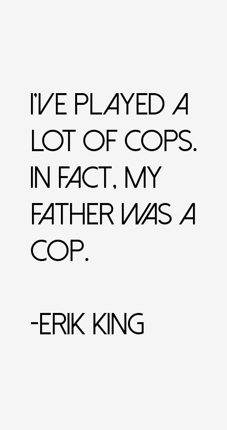 Erik King Quotes