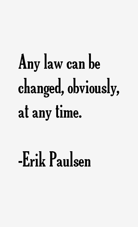 Erik Paulsen Quotes