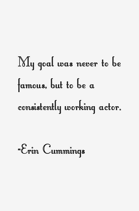 Erin Cummings Quotes