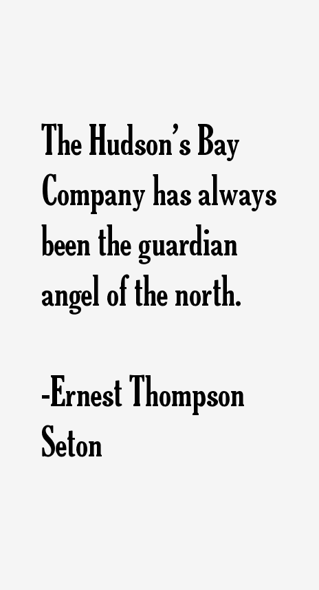 Ernest Thompson Seton Quotes