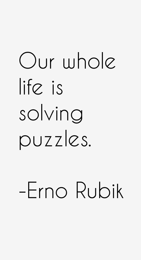 Erno Rubik Quotes