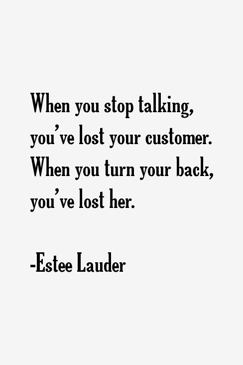 Estee Lauder Quotes