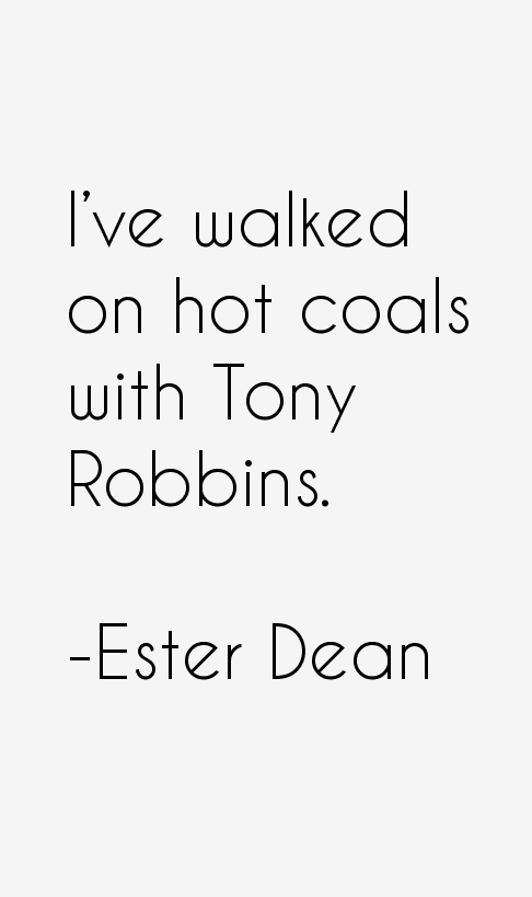 Ester Dean Quotes