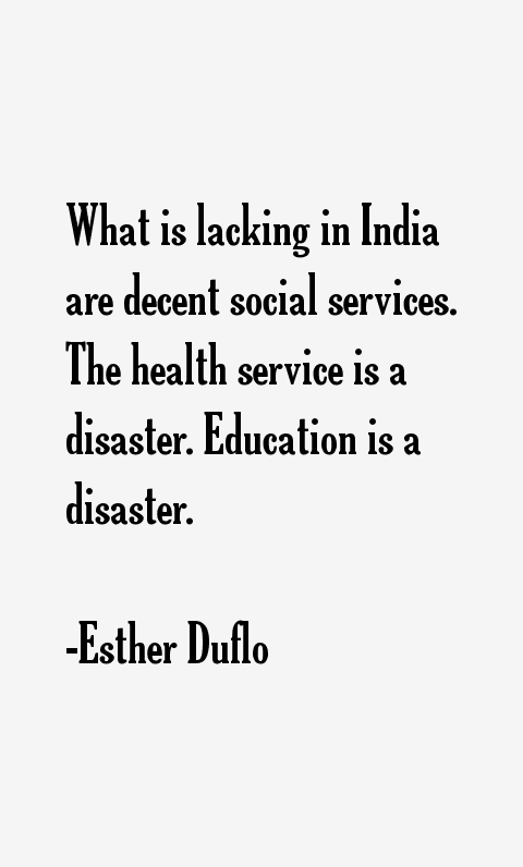 Esther Duflo Quotes