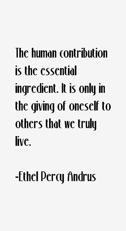 Ethel Percy Andrus Quotes