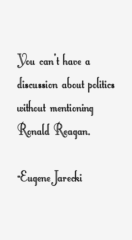 Eugene Jarecki Quotes