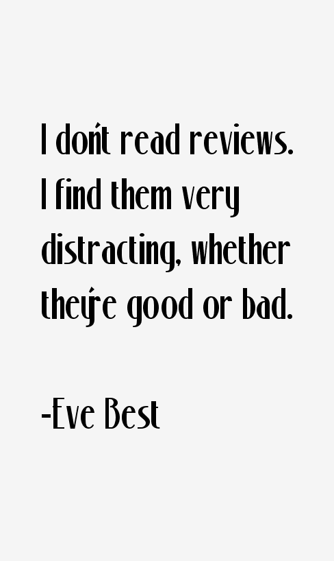 Eve Best Quotes