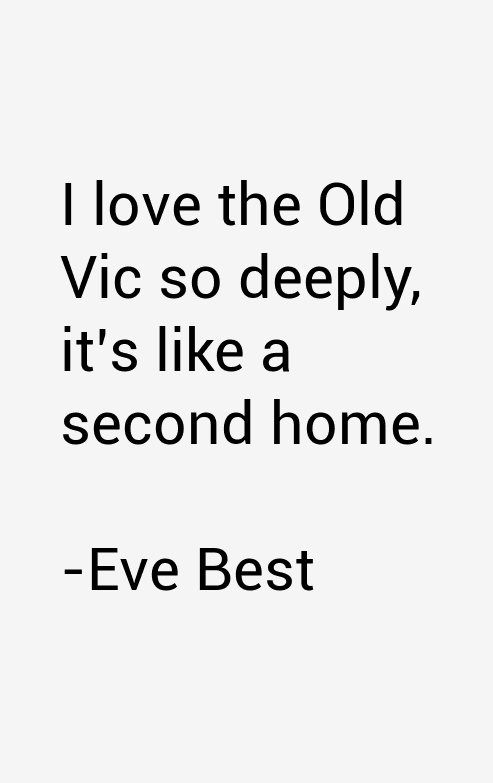 Eve Best Quotes