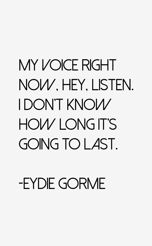 Eydie Gorme Quotes