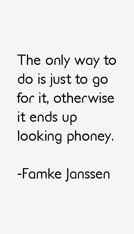 Famke Janssen Quotes